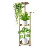 Natura 5 Tier High Quality Metal Plant Stand | Flower Pot Shelves and Stand Display