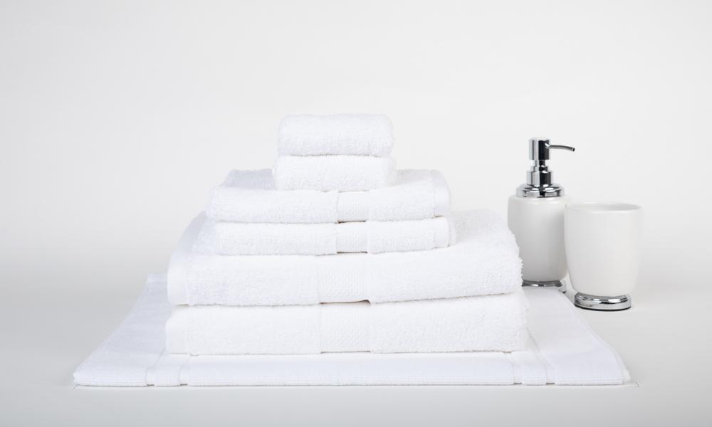 100% Premium Combed Cotton Extra Large Bath Sheet Towel Set | 7 or 14pc Sets | Superior Abosrbance and Size  | 2 Sizes - 30 Colours Bath Towels & Washcloths 7pc Set / White Ontrendideas Bed and Bath