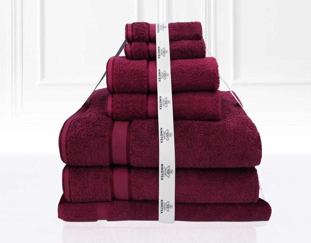 Luxury Kingtex 100% Supreme Cotton Towel Set | 100% Cotton Bath Towel Set | 2 Size Sets - 17 Colours Bath Towels & Washcloths Ontrendideas Bed and Bath