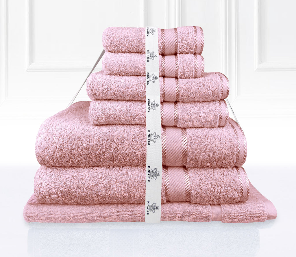 Luxury Kingtex 100% Supreme Cotton Towel Set | 100% Cotton Bath Towel Set | 2 Size Sets - 17 Colours Bath Towels & Washcloths Ontrendideas Bed and Bath