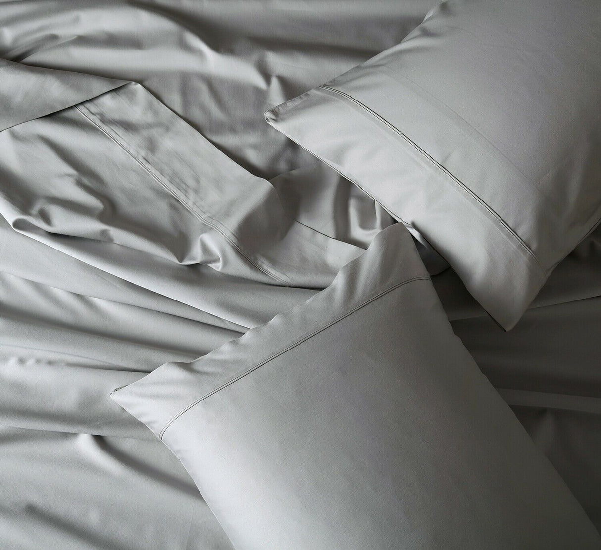 1000TC Bamboo Cotton Sheet Set | High Quality Bamboo Sheets Soft Silky Touch | Summer Breathable | 7 Sizes - 3 Colours Bed Sheets Ontrendideas Bed and Bath
