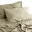 Premium Luxury Linen Cotton Sheet Set | Natural Breathable All Season Sheets | Summer Cooling | 6 Sizes - 4 Colours Bed Sheets King Single / Natural Ontrendideas Bed and Bath