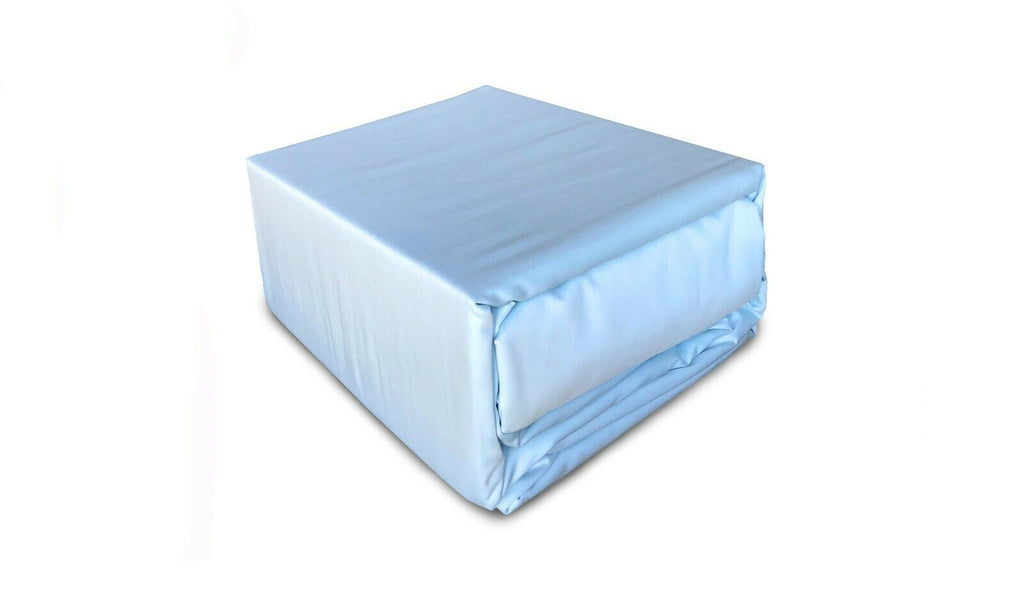 Ultra Soft 400TC 4pc Premium Bamboo Cotton Sheet Set | Healthy Bamboo Sheets | 4 Sizes - 7 Colours Bed Sheets Queen / Ice Blue Ontrendideas Bed and Bath