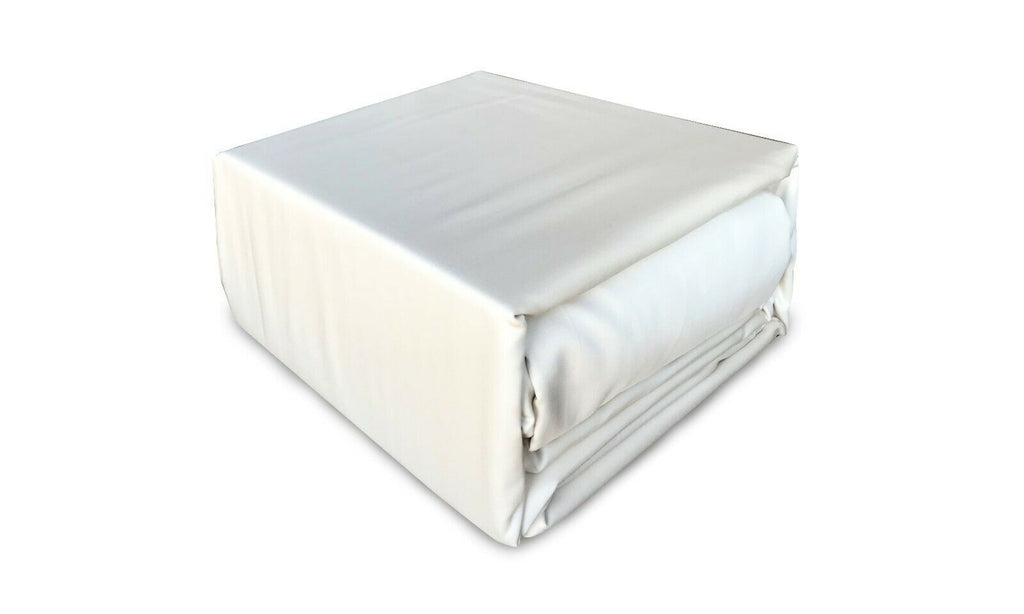 Ultra Soft 400TC 4pc Premium Bamboo Cotton Sheet Set | Healthy Bamboo Sheets | 4 Sizes - 7 Colours Bed Sheets Queen / Ivory Ontrendideas Bed and Bath