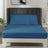 Elite 1500TC 100% Supreme Egyptian Cotton Fitted Sheet Set | MQ MK | Fitted Sheet with Two Pillowcase Set | 7 Sizes - 8 Colours Bed Sheets Single / Classic Blue Ontrendideas Bed and Bath