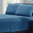 Micro Flannel Warm Polar Fleece Style 4pc Sheet Set | Soft Winter Thermal Sheets | 5 Sizes - 6 Colours Bed Sheets Single / Denim Ontrendideas Bed and Bath