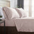 Premium Touch  French Linen Cotton Sheet Set | Luxury Breathable Linen Tencel Sheets | 5 Sizes - 6 Colours Bed Sheets Single / Dusty Pink Ontrendideas Bed and Bath