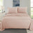 Ultra Soft Cashmere Touch Polar Fleece Style Flannel Sheet Set | Warm Winter Sheets | 5 Sizes - 8 Colours Bed Sheets Single / Dusty Pink Ontrendideas Bed and Bath