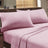 100% Egyptian Cotton Flannelette Sheet Set Winter Thermal 175GSM Sheets | Warm Fluffy Sheets | 7 Sizes - 6 Colours Bed Sheets Single / Rose Pink Ontrendideas Bed and Bath