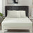 Elite 1500TC 100% Supreme Egyptian Cotton Fitted Sheet Set | MQ MK | Fitted Sheet with Two Pillowcase Set | 7 Sizes - 8 Colours Bed Sheets Single / Silver Ontrendideas Bed and Bath