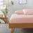 2000TC Bamboo Cooling FITTED Sheet Set | Fitted Sheet + Pillowcases | HypoAllergenic Ramesses Sheets | MQ MK Sizes | 7 Sizes - 9 Colours Bed Sheets Single / Tea Rose Ontrendideas Bed and Bath