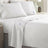 2000TC Bamboo Ultra Cooling Sheet Set | Fast Dry Honeycomb Technology Ramesses Sheets | 5 Sizes - 8 Colours Bed Sheets Single / White Ontrendideas Bed and Bath