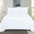 Ultra Soft Cashmere Touch Polar Fleece Style Flannel Sheet Set | Warm Winter Sheets | 5 Sizes - 8 Colours Bed Sheets Single / White Ontrendideas Bed and Bath