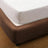 $45 for ALL Sizes | Easy Fit Quilted Elastic Fitted Valance | Box Spring Cover Base Cover | 5 Sizes - 4 Colours Bed Skirt Single / Mocha Ontrendideas Bed and Bath