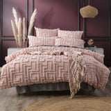 Riley Vintage Washed 100% Cotton Chenille Tufted Quilt Cover Set by Renee Taylor