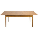 Tuscan 1.6-2M Extendable Wooden Dining Table | 8-10 Seater Premium Modern Dining Table