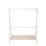 Sorento Two in One Clothes and Shoe Storage Rack | Wooden Multi Purpose Clothes Storage Unit