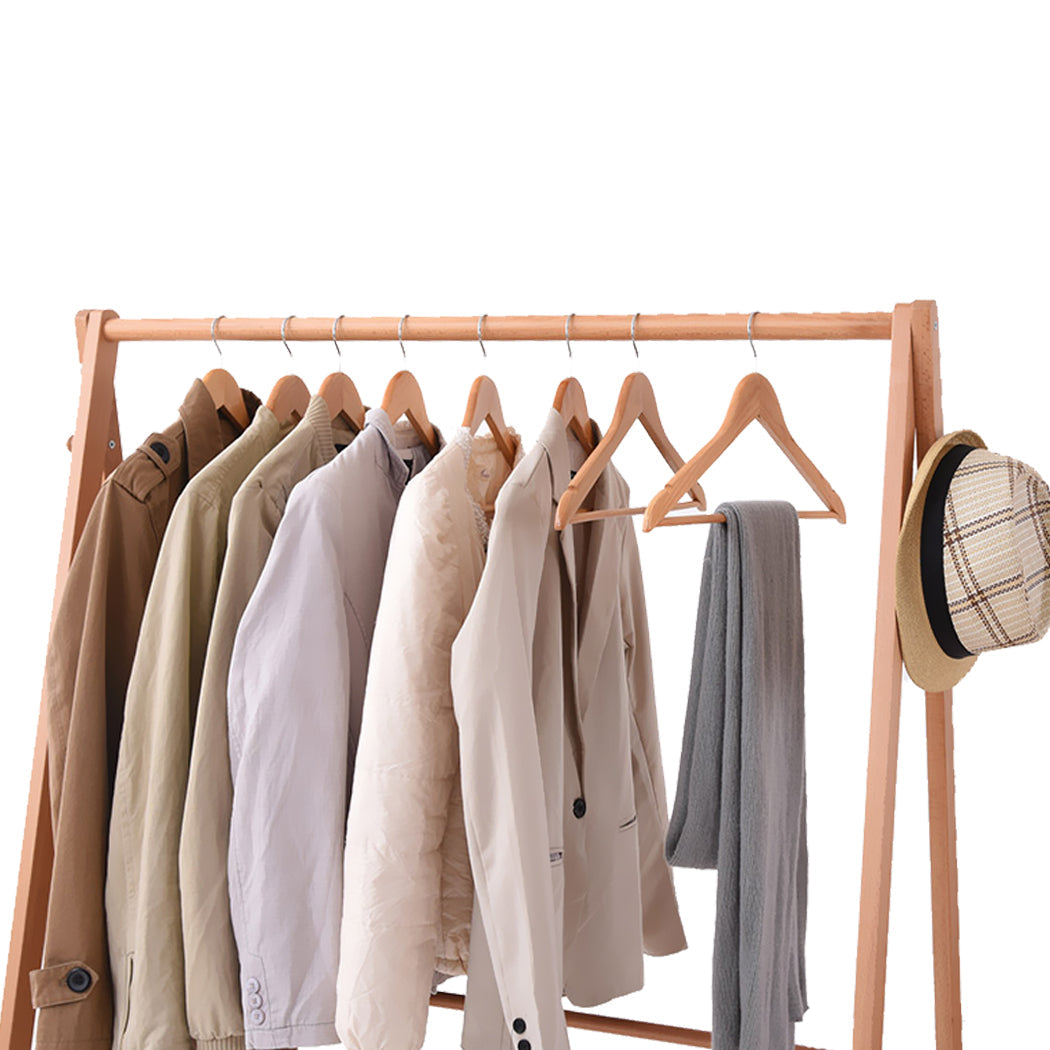 Sorento Two in One Clothes and Shoe Storage Rack | Wooden Multi Purpose Clothes Storage Unit