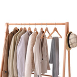Sorento Two in One Clothes and Shoe Storage Rack | Wooden Multi Purpose Clothes Storage Unit