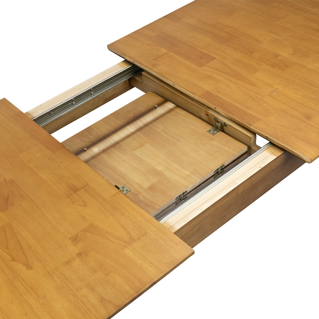 Tuscan 1.6-2M Extendable Wooden Dining Table | 8-10 Seater Premium Modern Dining Table