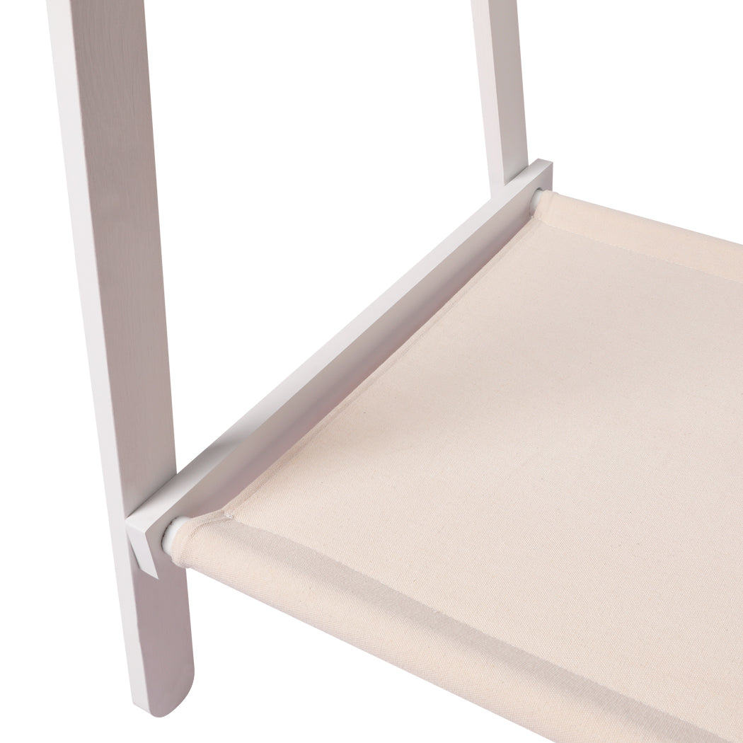 Sorento Two in One Clothes and Shoe Storage Rack | Wooden Multi Purpose Clothes Storage Unit