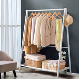 Sorento Two in One Clothes and Shoe Storage Rack | Wooden Multi Purpose Clothes Storage Unit