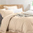 Luxury 400TC Bamboo Egyptian Cotton Quilt Cover Set | Eco Friendly Allergy Free | 2 Sizes - 7 Colours Quilt Cover Set Queen / Cameo Rose Ontrendideas Bed and Bath
