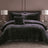 3 Piece Waffle Fleece Comforter Set | Warm Cozy Winter Soft Comforter | Fluffy Soft Bedding | 3 Sizes - 4 Colours Quilts & Comforters Double / Charcoal Ontrendideas Bed and Bath