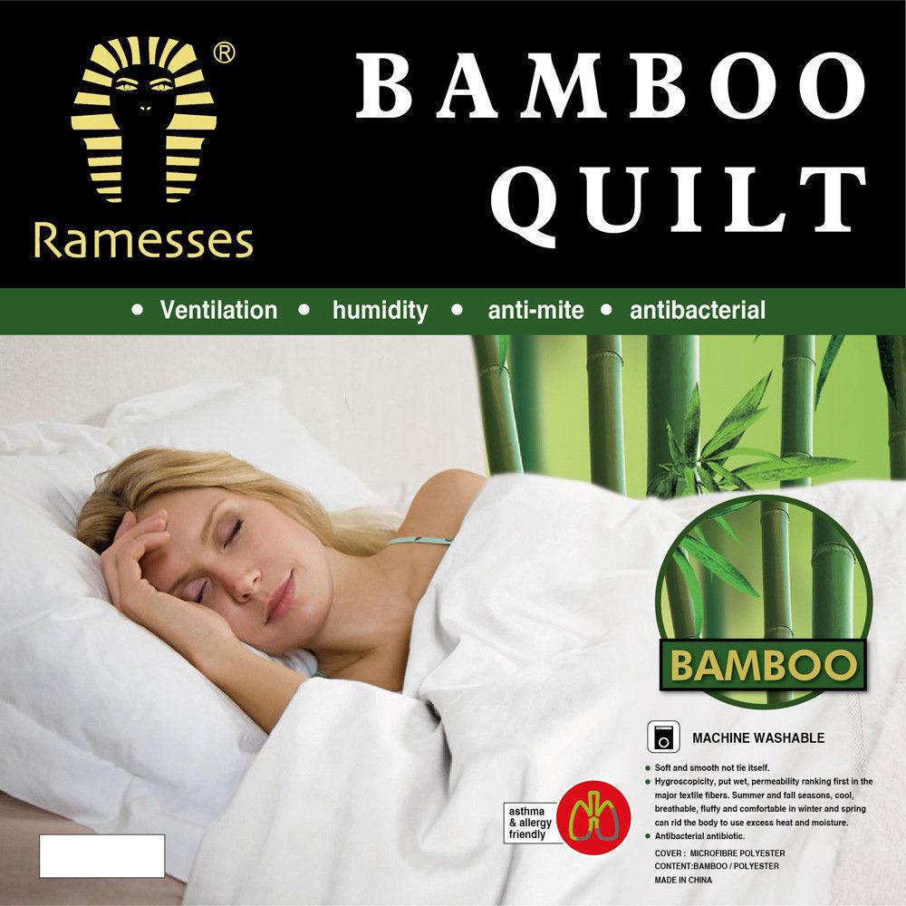 Healthy Bamboo Fibre Quilt Doona Duvet All Seasons 400GSM Super King Size | 6 Sizes Quilts & Comforters Ontrendideas Bed and Bath