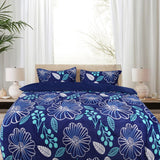 Ramesses 2 in 1 Printed Sherpa Flannel Fleece Reversible Blanket Set | Ramesses Flannel Comforter Blanket Set