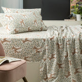 175GSM 100% Egyptian Cotton Flannelette Sheet Set In Patterned Designs by Park Avenue | Winter Warm Bedding